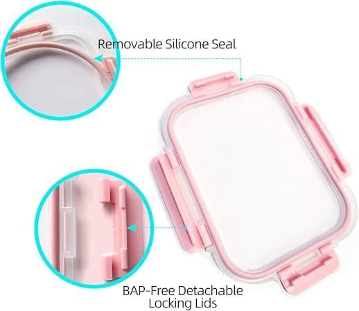 61MWoZm5DL._AC_SY450_.jpg C CREST 10 Pack Glass Meal Prep Containers Food Storage Containers