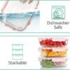 71d9PBdopL._AC_SY450_.jpg C CREST 10 Pack Glass Meal Prep Containers Food Storage Containers